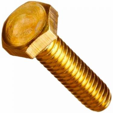Aluminium Bronze Fasteners Hex Bolts Hexagonal Fasteners M6 To M64 Half Thread Industrial Application Golden Color Manufacturers, Suppliers in Mumbai