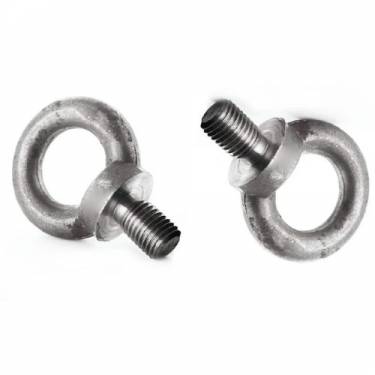 Astm A325 Fasteners Eye Bolts Silver Stainless Steel Eye Bolt Round Shape Up To 48mm For Construction Use Manufacturers in Dubai