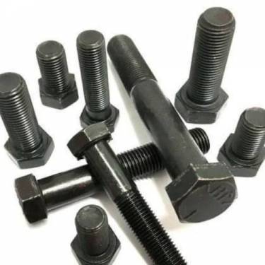 Astm A325 Fasteners Heavy Hex Bolts Mild Steel Hexagonal Head Black Phosphate Hot Rolled Threaded Components Manufacturers in Dubai