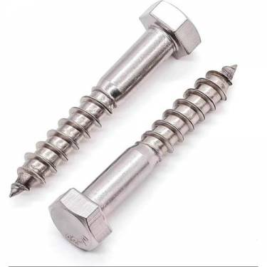 Astm A325 Fasteners Hex Head Screws Mild Steel Hex Screws 5mm Diameter Rust Resistant Silver Ideal For Furniture Fitting Manufacturers in Dubai