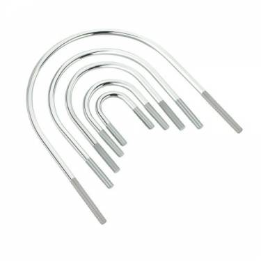 Astm A325 Fasteners U Bolts Round Head 8mm U Shape Silver Bolts For Construction Applications Manufacturers in Dubai