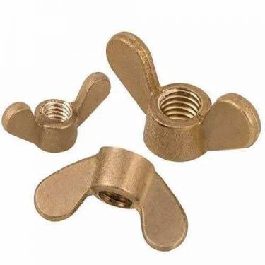 Cupro Nickel Fasteners Wing Nuts with Custom Size and Thread Options Manufacturers in Dubai