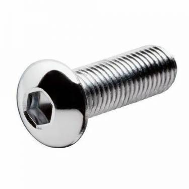 Duplex Steel Button Head Screws Button Head Round Shape Polished Surface Industrial Use Manufacturers in Dubai