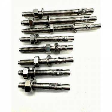 Duplex Steel Wedge Anchors Duplex Industrial Bolts 6 to 8 Inches Polished Finish Box Packaging Manufacturers in Dubai