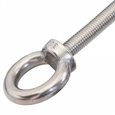 Eye Bolts Stainless Steel Grade 304 M10 Fasteners Exterior Finish Rating 304 Manufacturers in Indonesia
