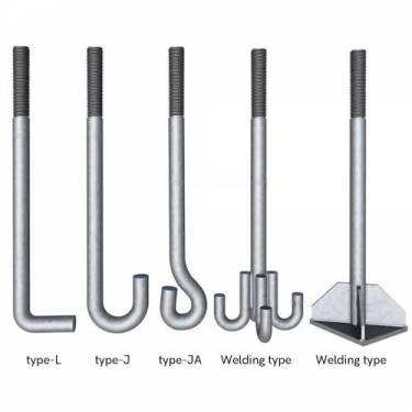 Foundation Anchor Bolts Mild Steel 4 To 6inches Thread Length Manufacturers in Dubai