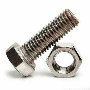Hastelloy Heavy Hex Bolts C276 Hexagonal M80 Fasteners Silver for Marine and Saltwater Equipment Fitting Manufacturers in Indonesia