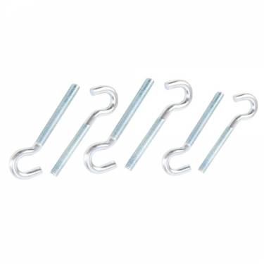 Hastelloy Hook Bolts Customized Stainless Steel Round Pipe Fittings with Polished Finish and Thread Options Manufacturers in Indonesia