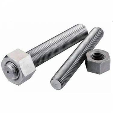 Hex Stud Bolt M3 To M72 Round Titanium Grade 2 Fasteners Industrial Use Manufacturers in Dubai