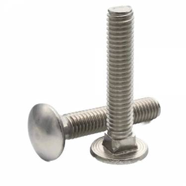 Inconel 925 Fasteners Carriage Bolts 1mm Round Shaped Round Head Bolts with Polished Surface Finish Silver Color Manufacturers in Dubai