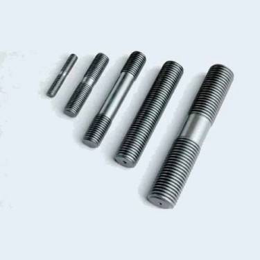 Inconel Fasteners Double End Stud Bolts Silver For Industrial Use Custom Size Manufacturers in Indonesia