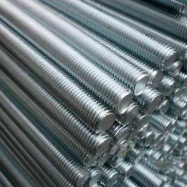 Monel Fastener Fully Threaded Rods M6 to M48 Mild Steel Screws Zinc Plated Plain HDG White Finish Material Grade Manufacturers in Nigeria