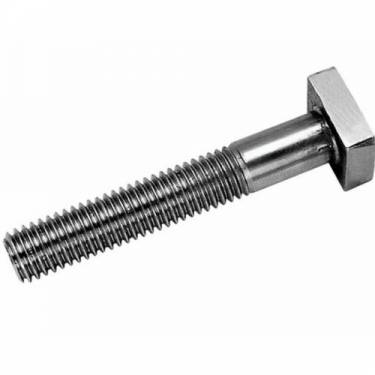 Monel Fastener T Head Bolts M3 to M72 Monel 400 Head Partially Threaded Fasteners Silver Color Manufacturers in Nigeria