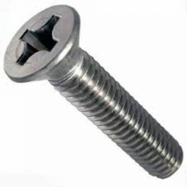 Nickel Alloy Fasteners Countersunk Screws 304 Full Thread Fasteners With Tensile Strength Manufacturers in Indonesia