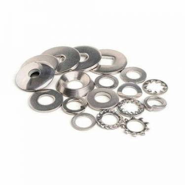 Nickel Alloy Fasteners Flat Washers Electroplated Round Washers M8 To M36 24mm Inner And Outer Diameter Manufacturers in Indonesia