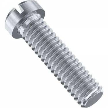 Nickel Alloy Fasteners Machine Screws SS304 Polished Round Flat Head Full Thread 3 Inch Automotive Components 10mm Diameter Silver Manufacturers in Indonesia