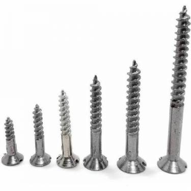 Nickel Alloy Fasteners Wood Screws Round Head Half Thread Cut Thread Or Die Rolled Components Manufacturers in Indonesia
