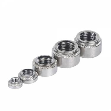 SS 904l Fasteners Clinch Nuts Stainless Steel M3 To M12 Round Nut 304 Grade For Industrial Use Manufacturers in Oman