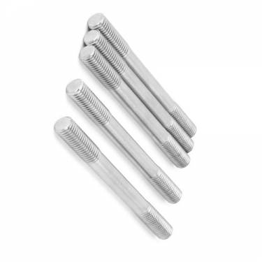SS 904l Fasteners Double End Stud Bolts Stainless Steel Stud With Polished Finish Silver Color Residential Use Material Grade A Manufacturers in Oman