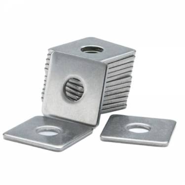 SS 904l Fasteners Square Washers Stainless Steel Square Washer 2mm Inner Diameter Metal Coated Manufacturers in Oman