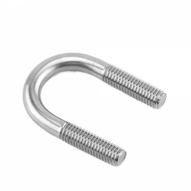 SS 904l Fasteners U Bolts 2mm U Shaped Milled Head Bolt For Automobiles Silver Color Manufacturers in Oman