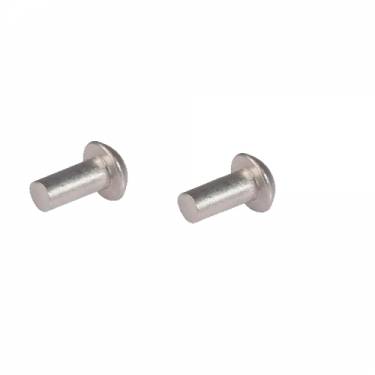 Sanicro 28 Fastener Solid Rivets Stainless Steel Round Head Pins Silver And Golden Polished Finish Manufacturers in Dubai