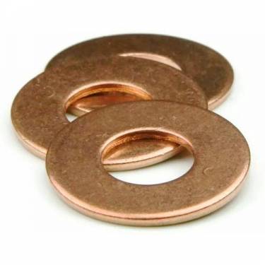 Silicon Bronze Fasteners Flat Washers Silicon Bronze Alloy 651 55 CDA651 CDA655 Components Cold Punched or Machined Manufacturers in Dubai