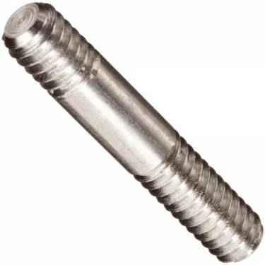Smo 254 Fasteners Double End Stud Bolts 3 Inch SS304 Double End Stud Fastener Automotive Two Wheeler Application Optimum Strength Manufacturers in Dubai