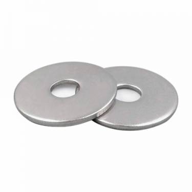 Smo 254 Fasteners Fender Washers Stainless Steel Round 1 by 4 Inch Zinc Plated 316 Grade Silver for Construction Use Manufacturers in Dubai