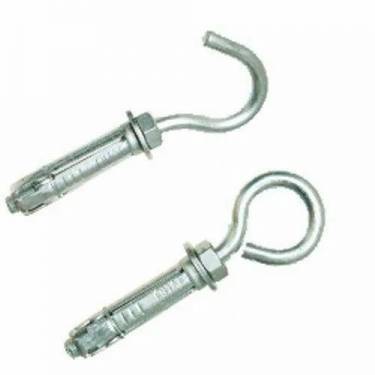 Smo 254 Fasteners Hook Bolts Mild Steel Carbon Steel Silver Color for Construction YZP WZP Black Oxidized SS Finish Packaging in Steady and Printed Box and Carton Manufacturers in Dubai