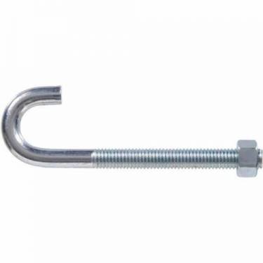 Smo 254 Fasteners J Bolts Shape Mild Steel Yellow Zinc Plated Packet Packaging Manufacturers in Dubai