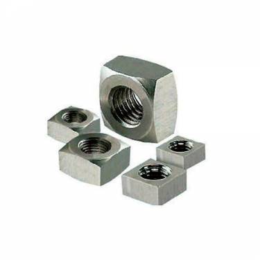 Smo 254 Fasteners Square Nuts Square Shape Mild Steel Corrosion Resistant Silver Color Packet Packaging Manufacturers in Dubai