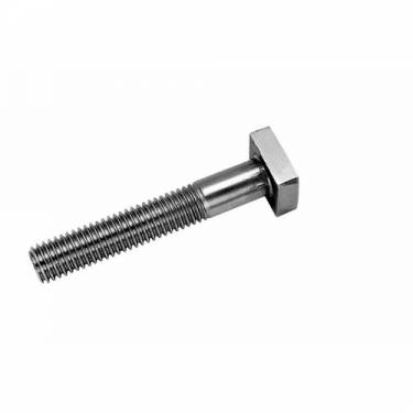 Smo 254 Fasteners T Head Bolts 1 Inch Shape Bolt Mild Steel Grade Silver Color Pipe Fittings 20mm Diameter Manufacturers in Dubai