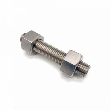 Stainless steel Stud Bolts Fasteners SS 304 316 Stud Shape With Silver Finishing Manufacturers in Dubai