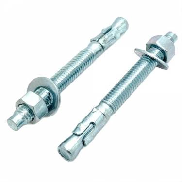 Straight Anchor Bolts Straight Shape MS GI SS Anchors M6 To M20 With 6mm To 20mm Drill Hole Diameter For Construction Applications Manufacturers in Dubai