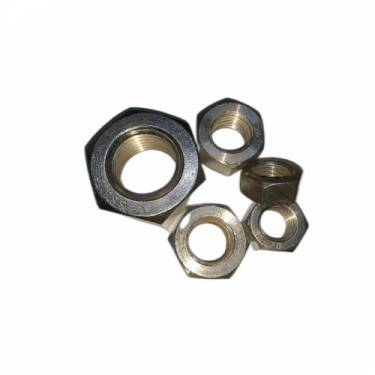 Super Duplex Hex Nuts 10MM Diameter 1 Meter to 6 Meter Size Industrial Use Silver Color Manufacturers in Indonesia