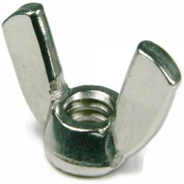 Super Duplex Wing Nuts Steel Type 2 MM to 200 MM Mirror Finish Silver Color Box Packaging Manufacturers in Sri Lanka