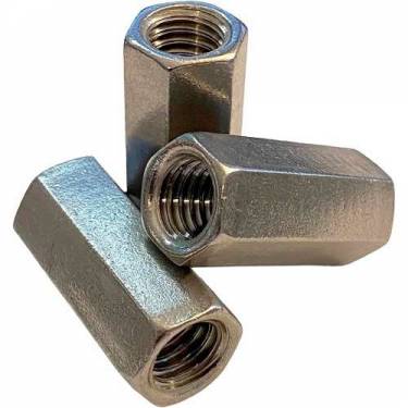 Titanium Fastener Coupling Nuts Hex Head Mild Steel Bolt M10 M12 M16 30mm Thickness Grade Rust Proof Packaged in Bag Manufacturers in Bahrain