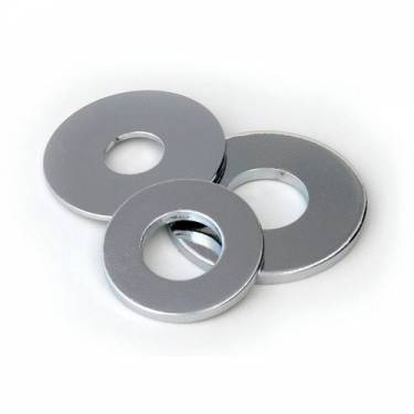 Titanium Fastener Flat Washers Iron Round Bolt 6 MM to 50 MM Diameter Metal Coated MS Material Grade Black Color Manufacturers in Bahrain