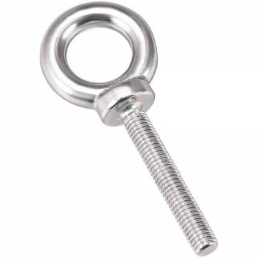 Titanium Fastener Lifting Bolts Stainless Steel 15MM Eye Bolt Galvanized Surface Polished Finish Silver Color Manufacturers in Bahrain