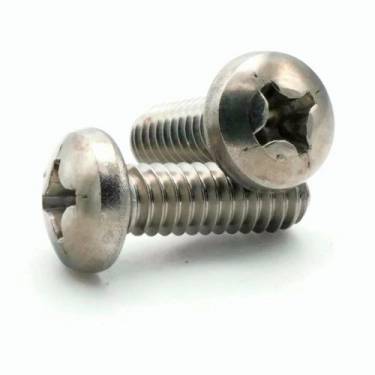 Titanium Fastener Machine Screws Stainless Steel M4 Round Head Bolt Grade 304 350 MPA Tensile Strength for Furniture Use Packaged in Packet Manufacturers in Bahrain
