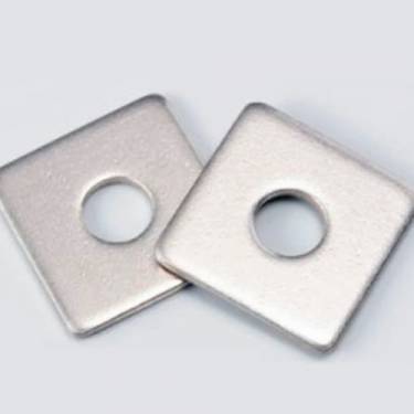 Titanium Fastener Square Washers Mild Steel Square Bolt with 4 MM Hole Industrial Use Packaged in Packet Manufacturers in Bahrain